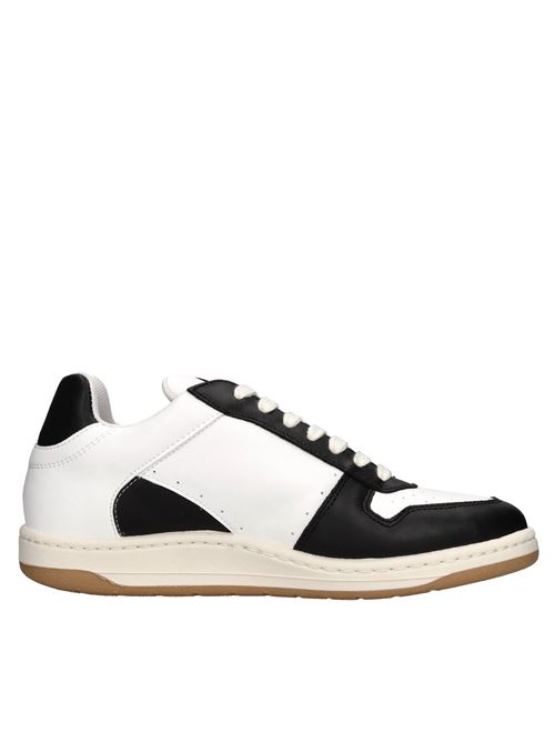 Sneakers in pelle ed ecopelle PAP | PAPU002 034BIANCO-NERO
